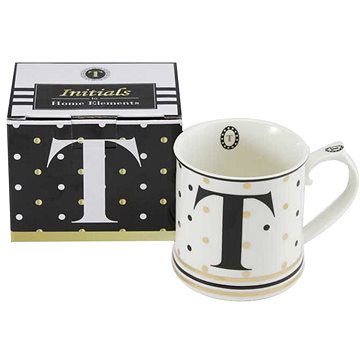 

HOME ELEMENTS Porcelánový hrnek - Písmeno T