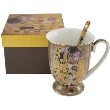 

HOME ELEMENTS Hrnek se lžičkou 280 ml, Klimt