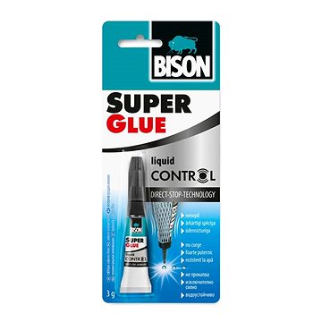 

BISON SUPER GLUE CONTROL 3 g