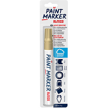 ALTECO Paint Marker Classic zlatý