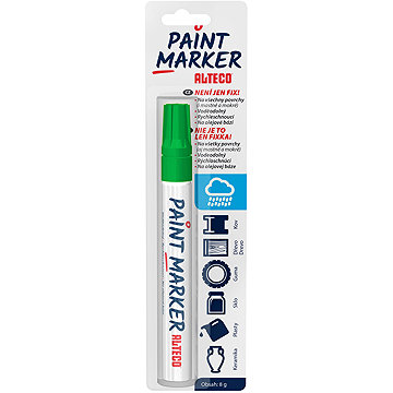 

ALTECO Paint Marker zelený popisovač