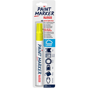 ALTECO Paint Marker Classic žlutý