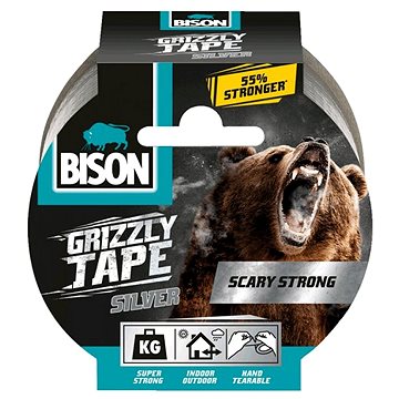 

BISON GRIZZLY TAPE 10 m stříbrná