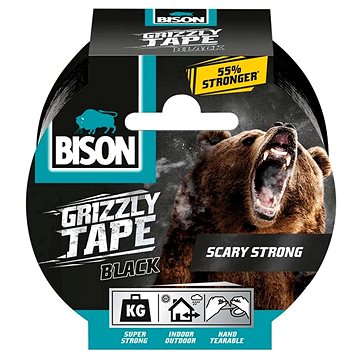 

BISON GRIZZLY TAPE 10 m černá