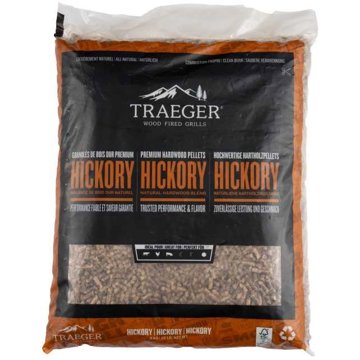 

TRAEGER Pelety dřevěné, americký ořech, FSC Hickory Pellets, 9 Kg