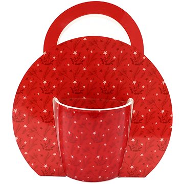 

Home elements Hrnek 300 ml, Červený design
