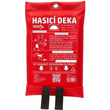

TRAIVA Hasící deka Firex S128 1,2, × 1,8 m