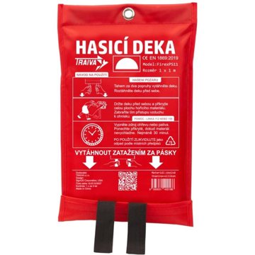 

TRAIVA Hasící deka Firex PS11 se silikonovým povlakem