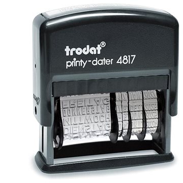 

TRODAT 4817 CZ - DATUM + 12 TEXTŮ