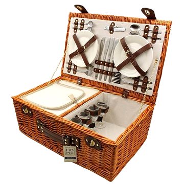 

Home Elements Piknikový koš pro 4 osoby 6394 - rustikální