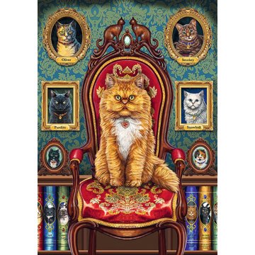 

TREFL Puzzle Premium Plus Magic Collection: Kočkománie 1000 dílků