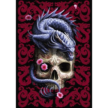 

TREFL Puzzle Premium Plus Fantasy Collection: Orientální drak 1000 dílků