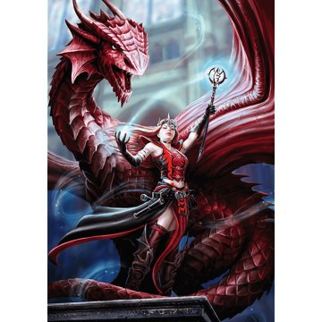 

TREFL Puzzle Premium Plus Fantasy Collection: Šarlatový mág 1000 dílků