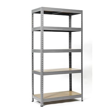 

Trestles Policový regál 1800 × 1000 × 400 mm, nosnost 2000 kg, šedý