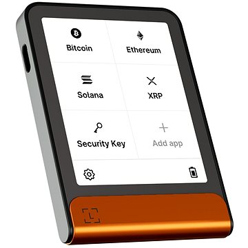 Ledger Flex Bitcoin Orange Crypto Hardware Wallet