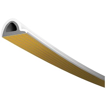 

Trelleborg těsnění TLT do oken a dveří, profil P 100 B, 9 × 5,5 mm, bílé, 2 × 50 m