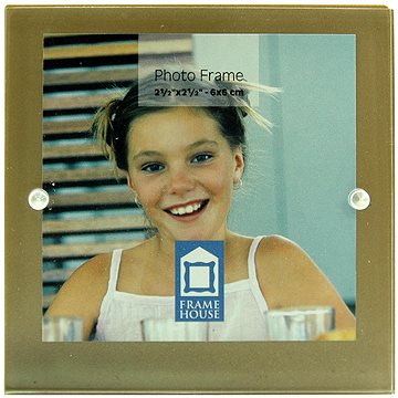 

TRADAG Fotorámeček 7,5 × 7,5 cm, zlatý