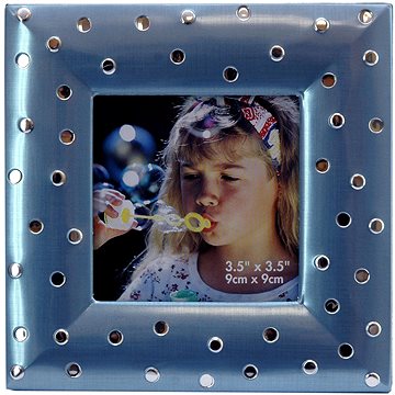 

TRADAG Fotorámeček 9 × 9 cm, modrý