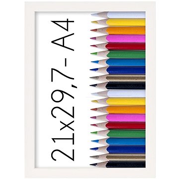 

TRADAG Fotorámeček 21 × 29,7 cm, bílý