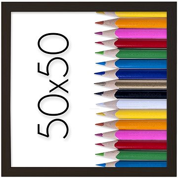 

TRADAG Fotorámeček 50 × 50 cm, černý