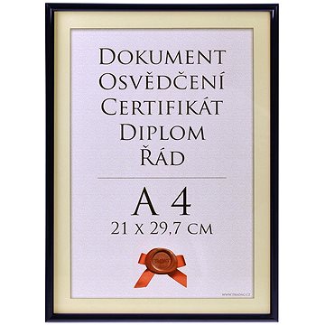 

TRADAG Fotorámeček 21 × 29,7 cm, černý