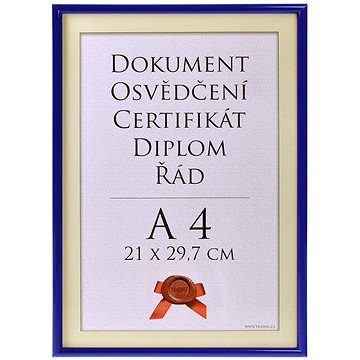 

TRADAG Fotorámeček 21 × 29,7 cm, modrý