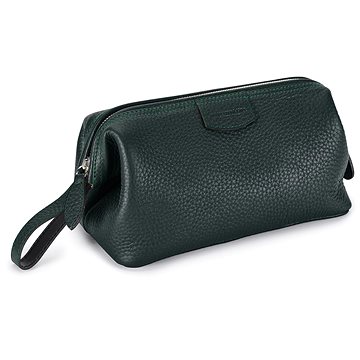 

Truefitt & Hill Gentleman's Washbag, kožená kosmetická taška zelená