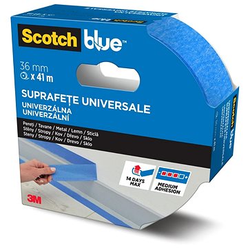 

3M Scotch™ univerzální maskovací páska 36 mm × 41 m, provedení 2090 - univerzální