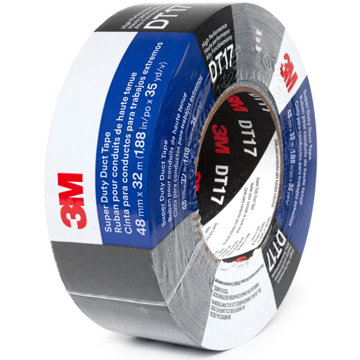 

3M super silná páska Duct Tape DT17 do extrémně náročného prostředí, černá, 48 mm × 32 m