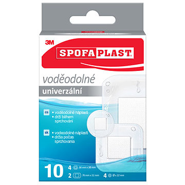 

3M Spofaplast Voděodolné náplasti 190N, mix, 10ks