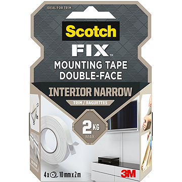 3M Scotch-FIX™ Montážní páska pro lemování 914140-1020SBT-P, 10 mm × 2 m, 4 role/balení