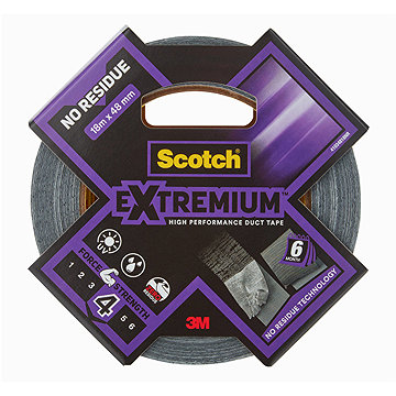 3M Scotch® Extremium™ No Residue lepicí páska bez zbytků, 18,2 m × 48 mm