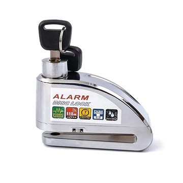 

TXR Zámek na motorku s alarmem 110db TXR chrom