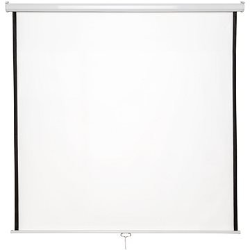 

Tectake Nástěnné projekční plátno roletové - 152×152 cm