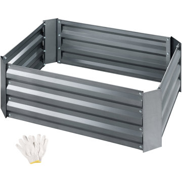 

TecTake Valeriana 140 l, pozinkovaný, 80 × 60 × 30 cm