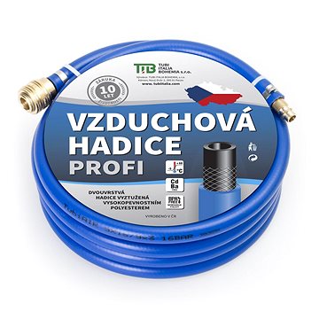 

TUBI Vzduchová hadice modrá s koncovkami 9x15 mm, 10 m