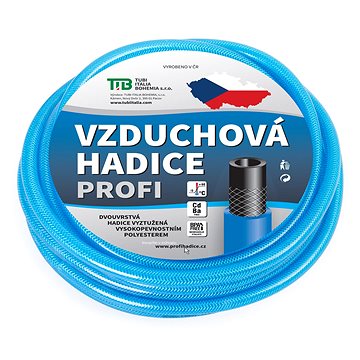 

Tubi vzduchová hadice modrá průhledná 13x19 mm