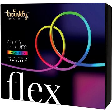 

TWINKLY FLEX ohebná trubice 200LED, 2m