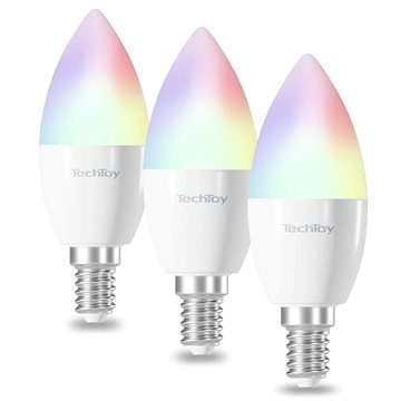 

TechToy Smart Bulb RGB 4,4W E14 3pcs set