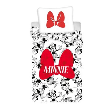 

Jerry Fabrics Povlečení Minnie red bow 140x200, 70x90 cm