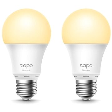 

TP-Link Tapo L510E, Smart WiFi žárovka stmívatelná (balení 2ks)