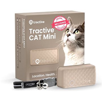 

Tractive GPS CAT Mini, hnědý