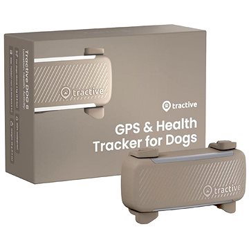 

Tractive DOG 6 – GPS lokátor pro psy a monitor zdraví, hnědý