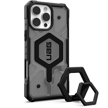 

UAG Pathfinder Clear Magsafe Ash/Black Stand iPhone 16 Pro Max