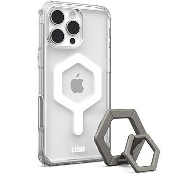 

UAG Plyo Magsafe Ice White/Titanium Stand iPhone 16 Pro Max