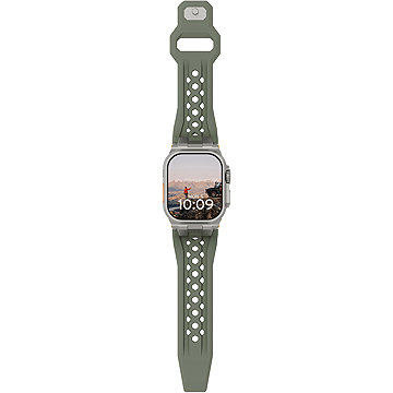 

UAG Monarch Strap Apple Watch 49mm/46mm/45mm/44mm/42mm Olive Titanium