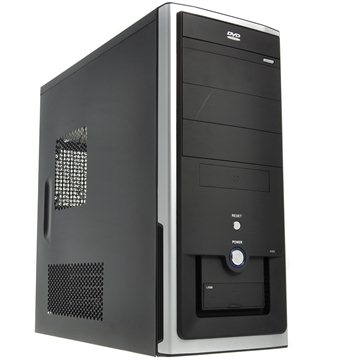 

Eurocase MiddleTower 301 černo-stříbrná 350W