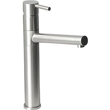 

SAPHO MINIMAL stojánková dřezová baterie s rovnou hubicí, nerez MI016