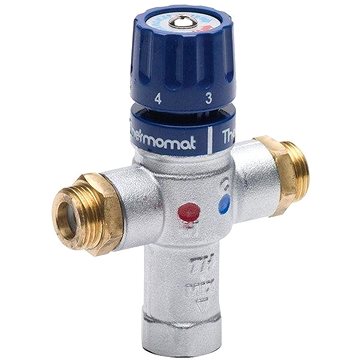 

SAPHO Termostatický směšovač, 1/2', 30-60 stupňů, zpětné klapky TMT12MPM