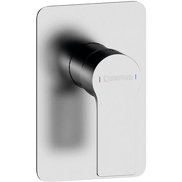 

SAPHO PAX podomítková sprchová baterie, 1 výstup, chrom XA41